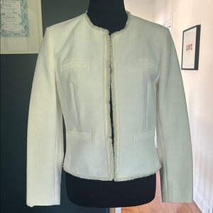 Boss Off-White Women's cropped Blazer 6